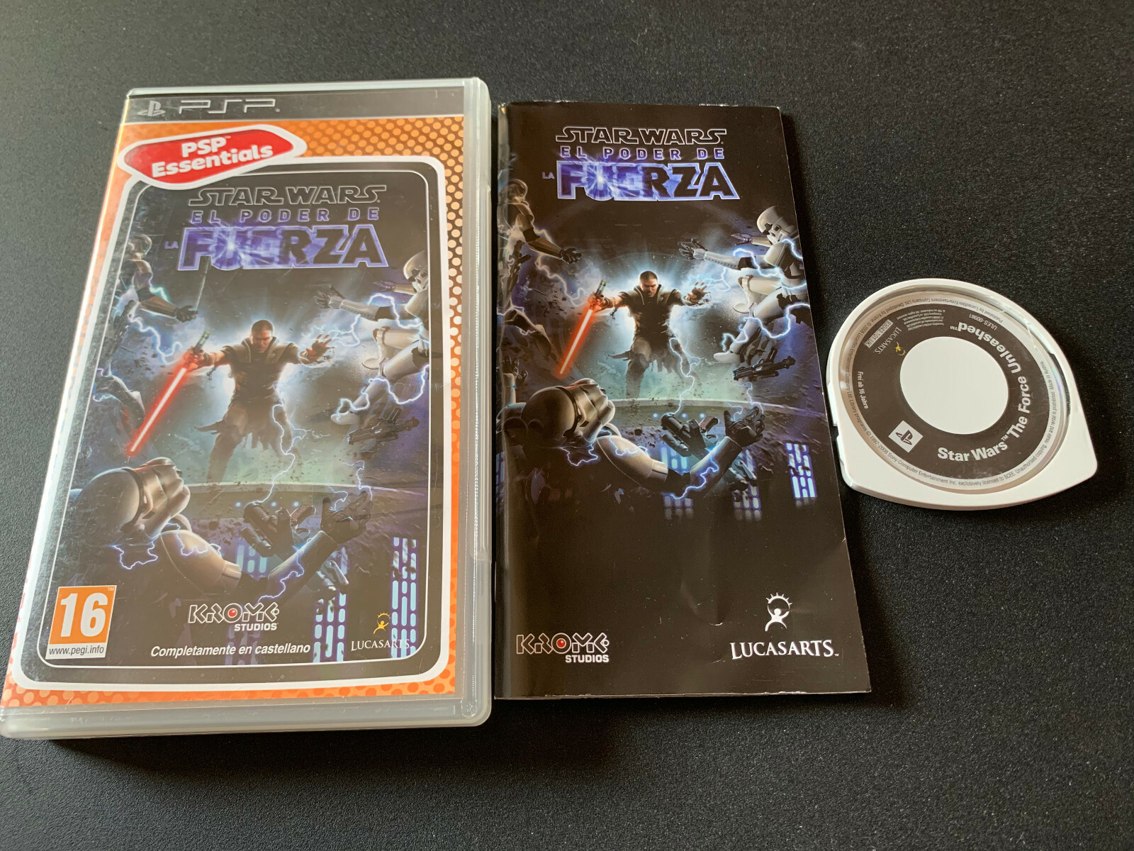 Star Wars Le Pouvoir De La Force PSP PAL ESPAGNOL