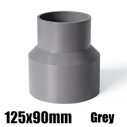 PVC Reducing Fitting Concentric Reducer Connector Socket Coupling Grey 20-200mm - Picture 35 of 45