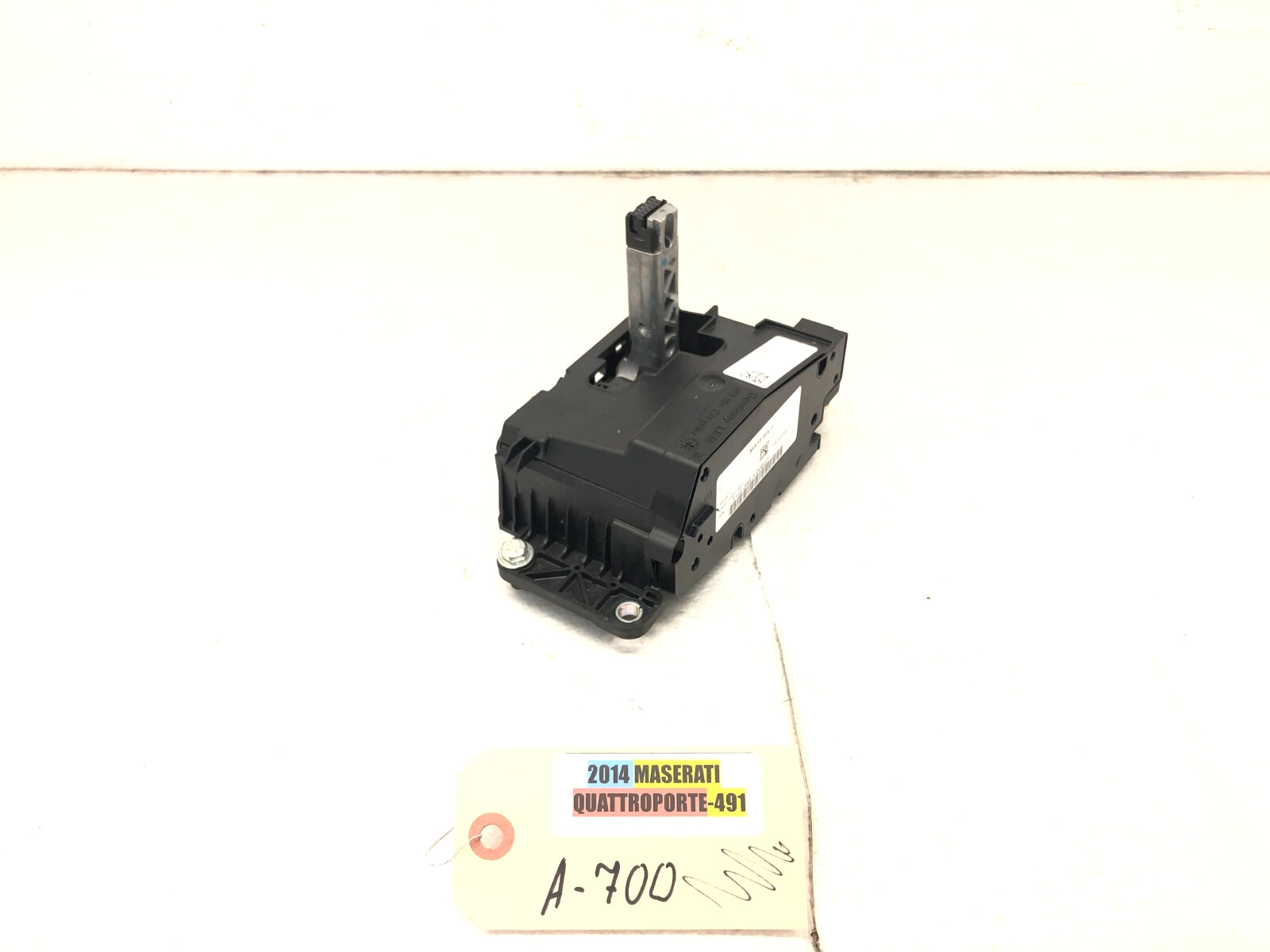 2014-2022 MASERATI QUATTROPORTE CONSOLE FLOOR SHIFTER GEAR SHIFT SELECTOR OEM