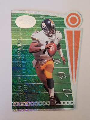 1999 Donruss Preferred QBC Chain Reaction Die-Cut #9B Kordell Stewart /5000