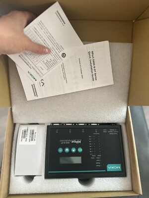 MOXA NPort 5650-8-DT-UK 8port RS232/422/485 Desktop Device Server Interface