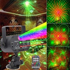 1/2Pcs Mini RG Laser Projector Stage Light LED RGB DJ Disco Show Party Lighting