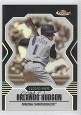 2007 Topps Finest Black Refractor 45/99 Orlando Hudson #78 0a1