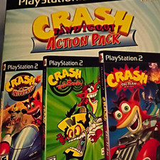 Crash Bandicoot Action Pack Compilation (Sony PlayStation 2)