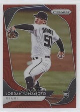 2020 Panini Prizm Tier II Red Prizm Jordan Yamamoto #116 Rookie RC 0a4s