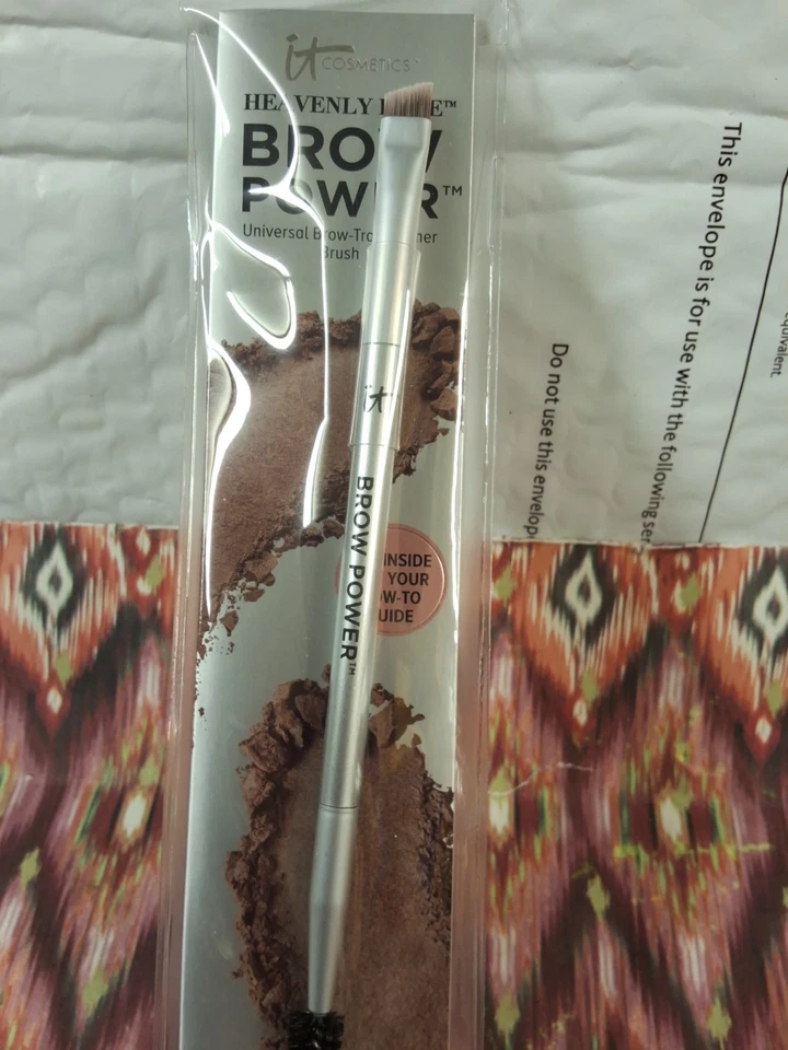 Transformador de cepillo universal It Cosmetics Brow Power doble extremo #21 nuevo en paquete Foto 2 de 4