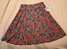 LulaRoe Azure Girls' Size 14 Skirt NWT Cute Fun Summer Watermelons Stretch Soft