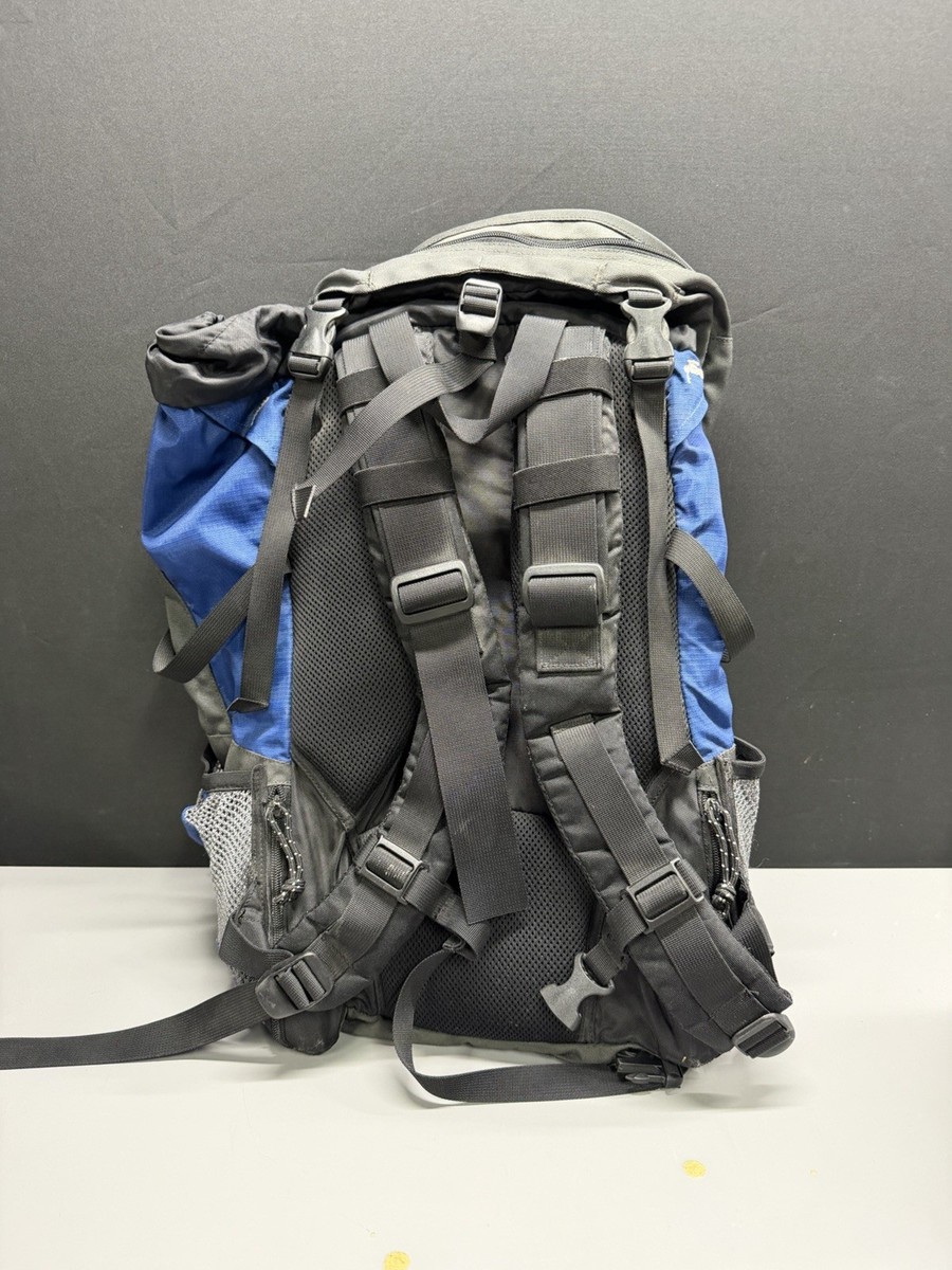 Kelty Goshawk 2200 Backpack Hiking Camping Pack Blue Gray 