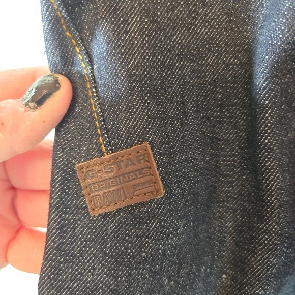 G Star Raw Lanc 3d Tapered Jeans Button Fly mens tag 36 x 34 image 5