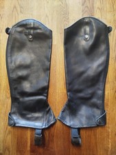 Lederchaps Von 4Riders In Der Größe XXL Short Schwarz