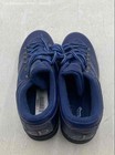 Najee Mens Blue Leather Round Toe Lace Up Ankle Work Boots Size US 8 — photo 4