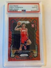 2023 Panini Prizm Amen Thompson Rookie Ruby Wave Prizm #150 Rockets RC PSA 10