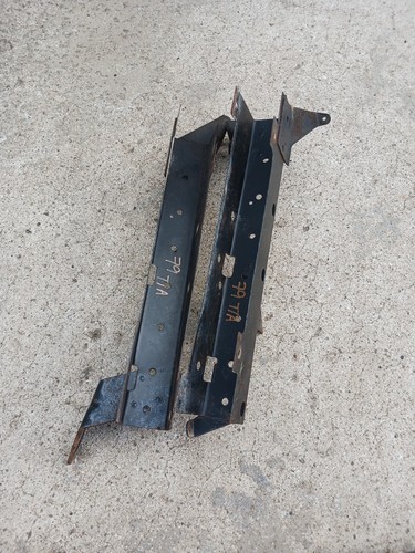 77-81 Camaro Firebird Factory A/C AC Condenser Mounting Brackets Braces LH & RH - Picture 21 of 21