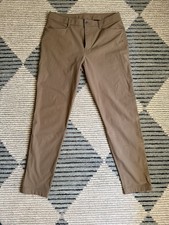 Lululemon Men's ABC Slim-Fit 5 Pocket Pant Size 32x30 Light Brown Warpstreme