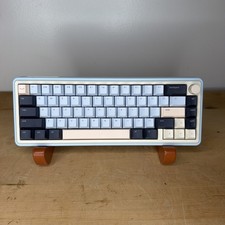 ZUOYA LMK67 Mechanical Keyboard Hot Swap Light Blue