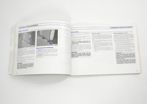 1999 Volkswagen VW Golf GTI Cabrio MK3 Owners Manual Books - Genuine - Bild 3 von 3