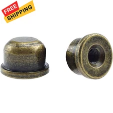 1/2 Inch Tall Lamp Finial Tapped 1/4-27 Knob Accessories for Bronze 