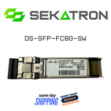 Lot of 5 Cisco DS-SFP-FC8G-SW 8Gb FC SFP Transceivers LC Tested