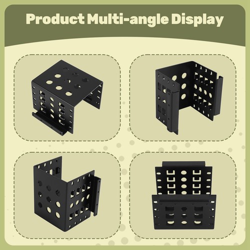 4-Bay 2.5 Inch Hard Drive Internal Mounting Adapter Bracket Aluminum Alloy7135 - Afbeelding 2 van 7