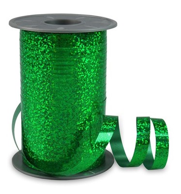 C.E. Pattberg Prasent-Holly Curling Ribbon Green 200-M-roll 10 mm Width, Polypro