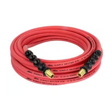 Milton Industries 14x50 Rubber Air Hose Ultra Lightweight 300 Max Psi - Red