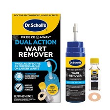 Dr Scholls Dual Action Freeze Away Wart Remover 8ct Fast Acting for Kids 4