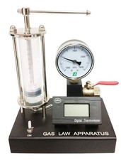 Gas Law Deluxe with Pressure and Temperature Gauge