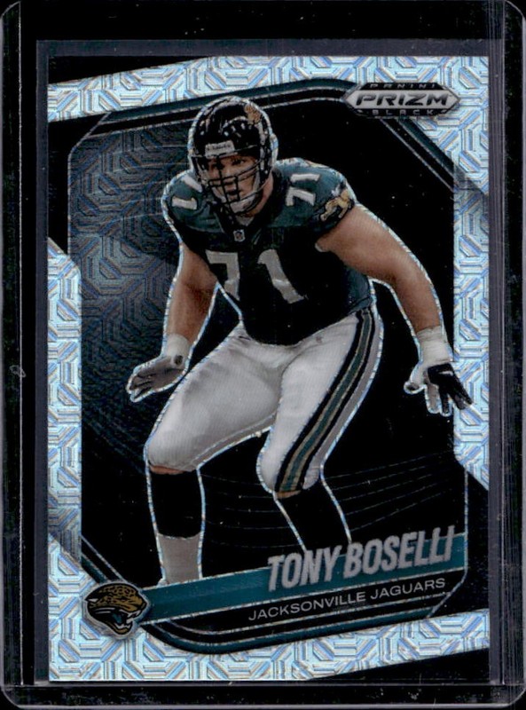2025 Panini Prizm Black Tony Boselli Mojo #/25 Jaguars