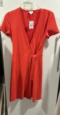 J.CREW Women's Red Dress Size XXS brand New With Tags