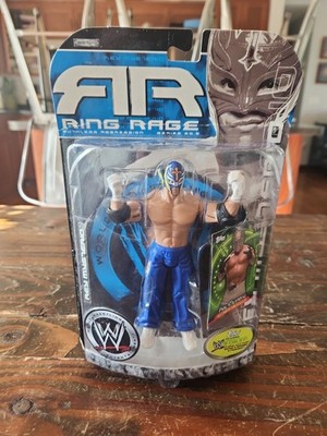 2006 Jakks WWE Ring Rage Rey Mysterio Ruthless Aggression Series 20.5 Figure