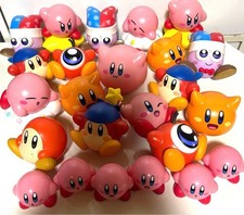 Kirby Anime Mascot Soft Vinyl Figure Set of 24 Collectible Toys