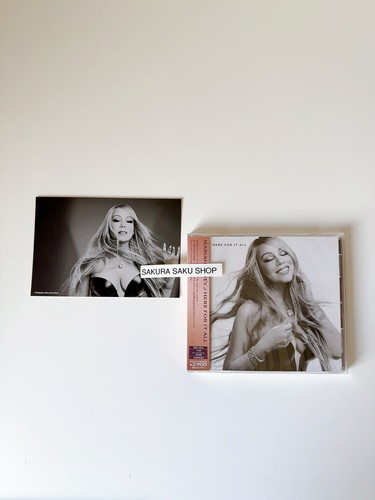Mariah Carey Here For It All CD+ 2 Bonus Track Japan Limited Edition w Post card
