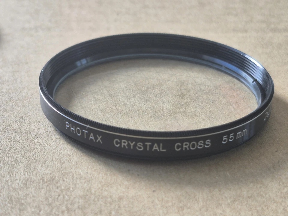 55mm Filter Set 3 Filters Soft Spot Crystal Cross UV - Image 3 of 4