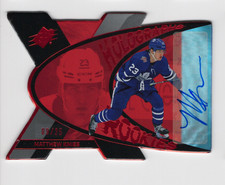2023-24 SPx Holographs Rookies Autograph Auto Red #HGR-MK Matthew Knies 09/25