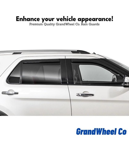 NEW Smoke Tint In-Channel Window Visors Vent Side Deflectors For Camry 2018-2024 - Picture 5 of 9