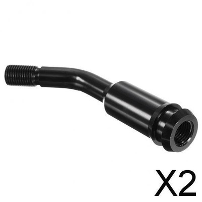 2X SCHWARZER Gangschaltungshebel 5'' BEND BENT Verlängerung Für VW T4