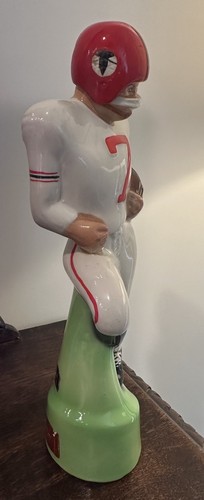 Vtg Orig ATLANTA FALCONS Football Ceramic Liquor Decanter JIM BEAM 13in. - Picture 3 of 13