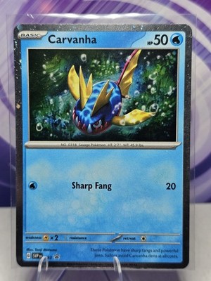 Carvanha 093 Cosmos Sv: Scarlet & Violet Promo Cards Holo