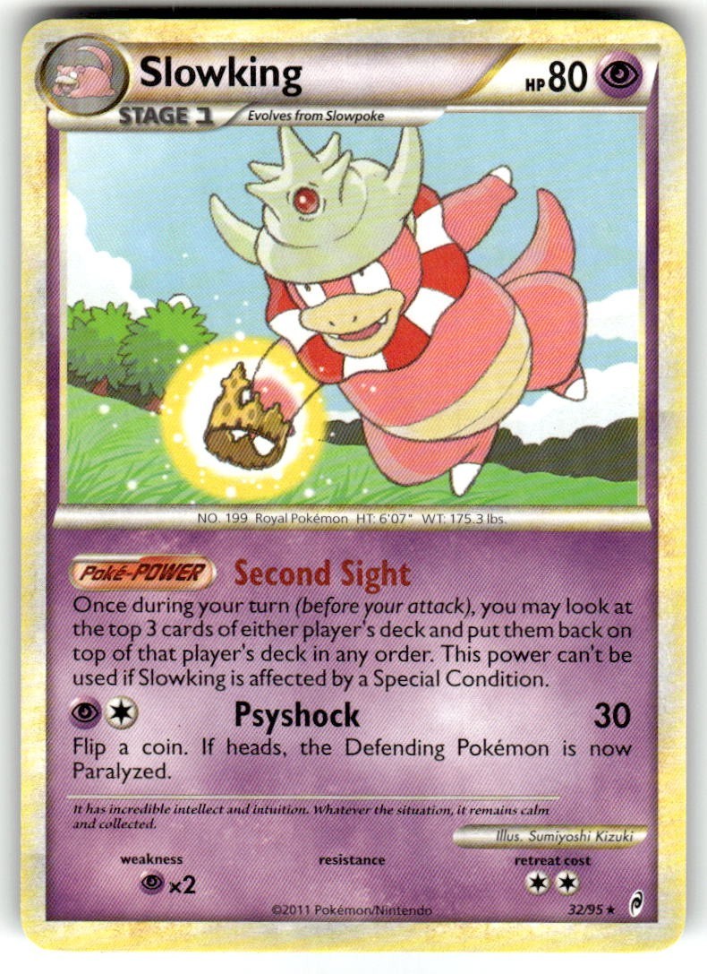 Slowking 32/95 Pokémon Call of Legends Regular Card NM