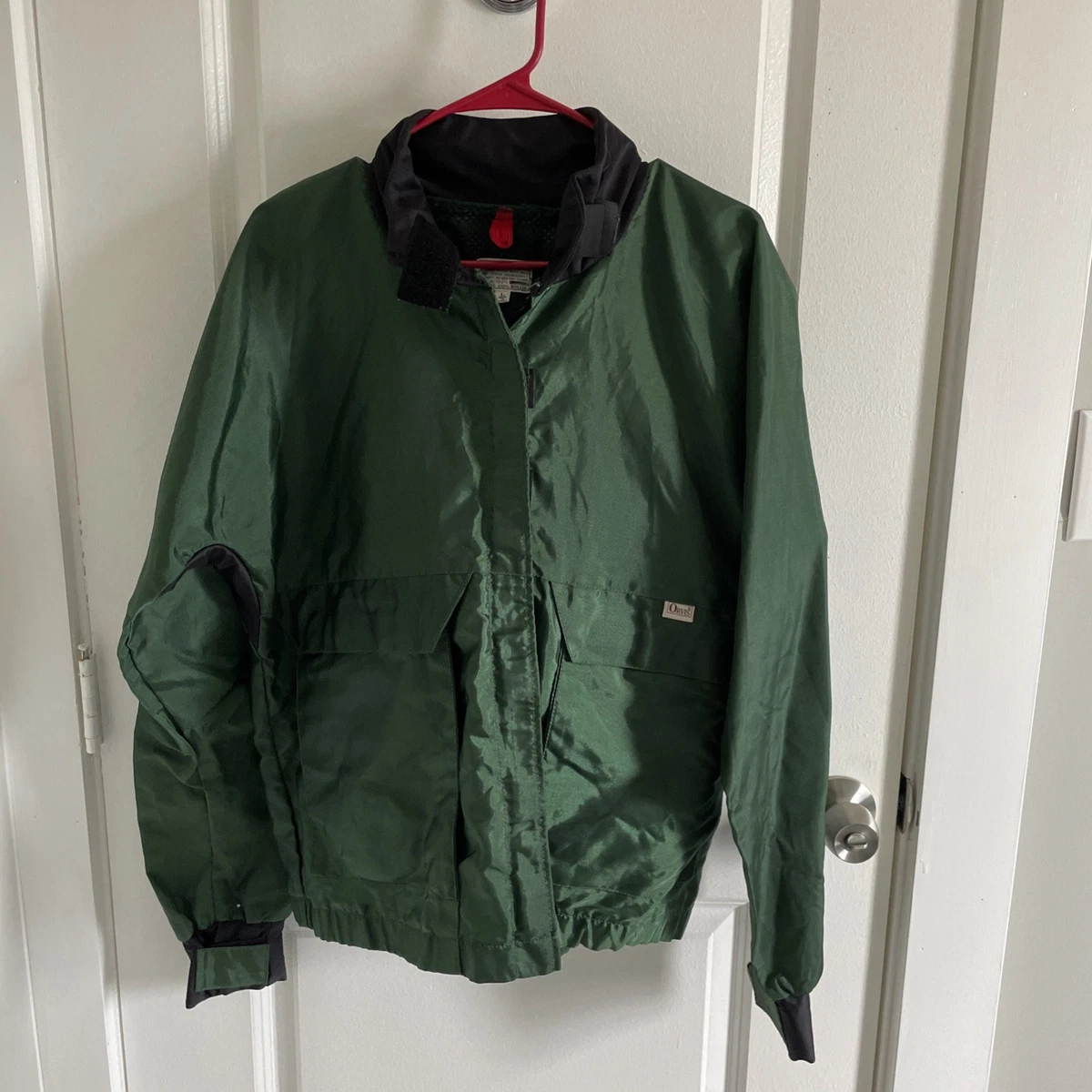 ORVIS Gilet Homme XL Vert Pull Polaire Fermeture Éclair