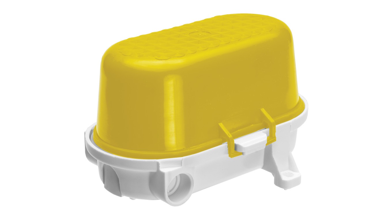 Channel Light OVAL-7040B/K, E27, 40W, White-Bakelite A1170-P3