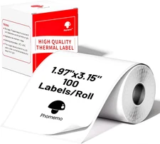Thermal Labels- Sticker Label for M110/M221/M220/M120/M200 Label Printer,1.97"X3