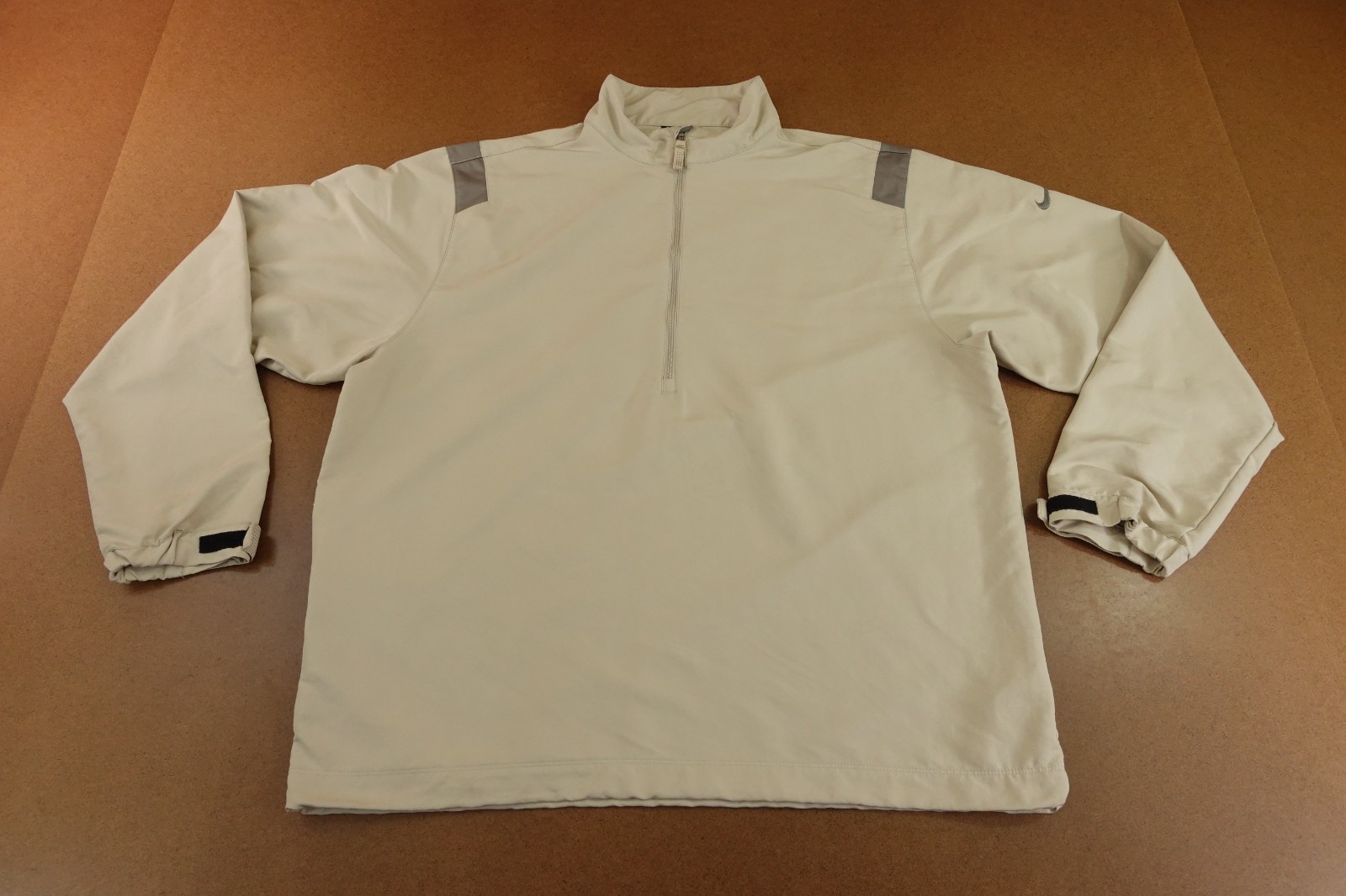 SACAI X NIKE Giacca a vento pullover Nike Golf uomo grande avorio tour antivento 1 4 zip