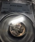 1936-D Buffalo Nickel  PCGS MS 64