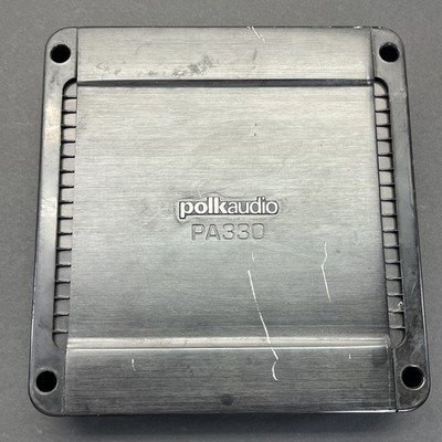 Polk Audio PA330 2 Channel Car Amplifier 300W Bridgeable Sub Amp Vehicle