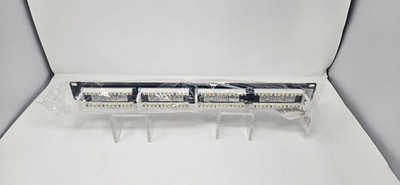 Leviton 24-Port Cat5e Patch Panel Rack Mount Network Ethernet Panel NEW