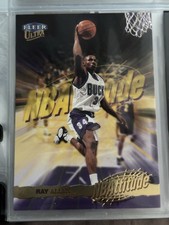 1998-99 Fleer Ultra - Nba Attitude Ray Allen #4 NA