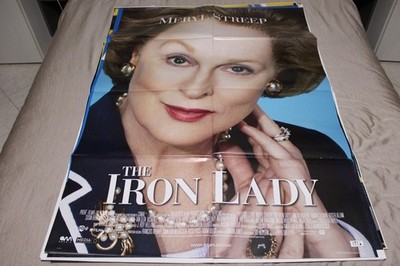 manifesto THE IRON LADY (2011) M.STREEP H.LLOYD tipo LOCANDINA (ca. 100X140)