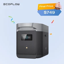 EcoFlow DELTA 2 Max Smart Generator Extra Battery 2048Wh for Outdoor, LFP