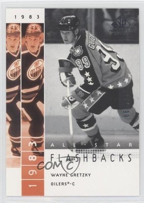 2002 SP Game Used Edition All-Star Flashbacks 805/999 Wayne Gretzky #53 HOF je2